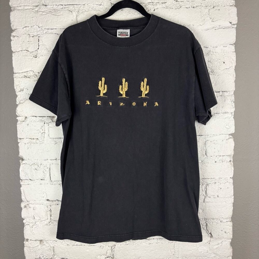 Vintage Y2K Arizona Embroidered Cactus Shirt
